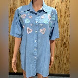 Mystic Light Blue Denim Shirt